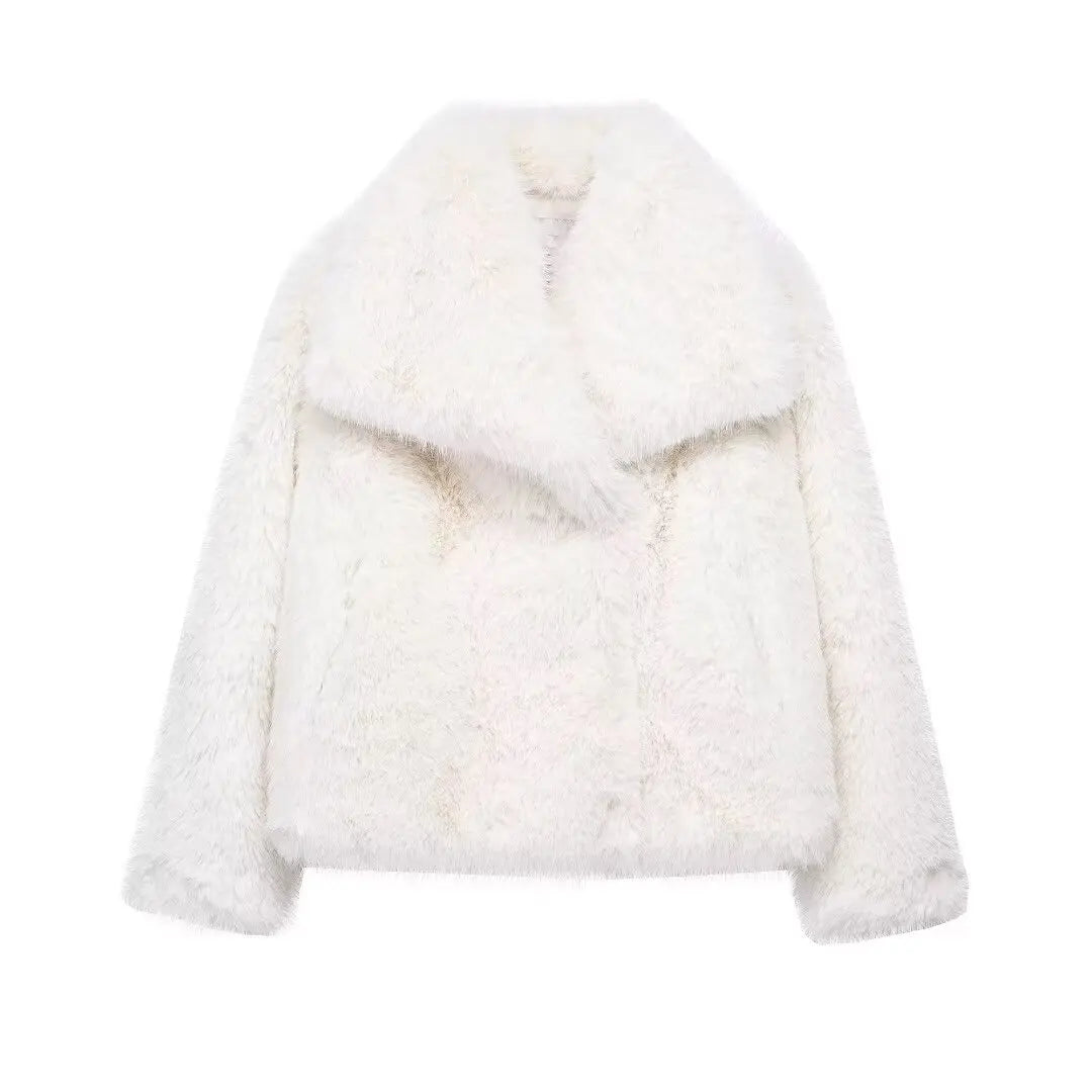 Chic Faux Fur Jacket