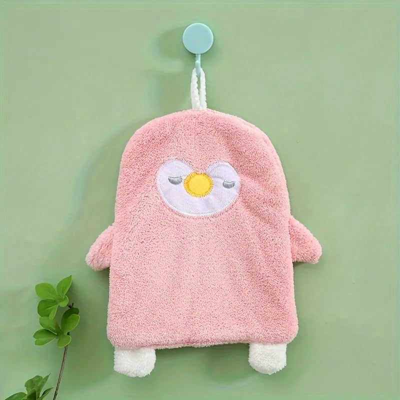 Cute Penguin Hand Towel