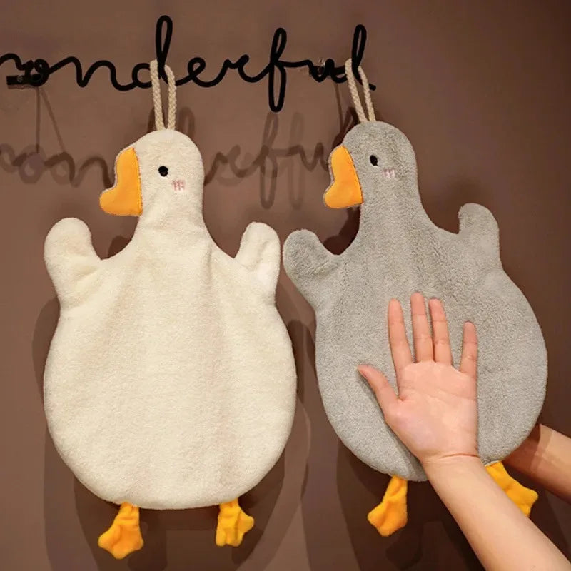 Cartoon Goose Hand Towel