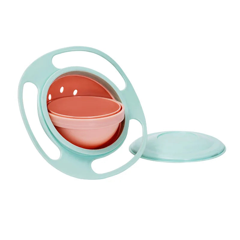 360° Spill-Proof Gyro Bowl