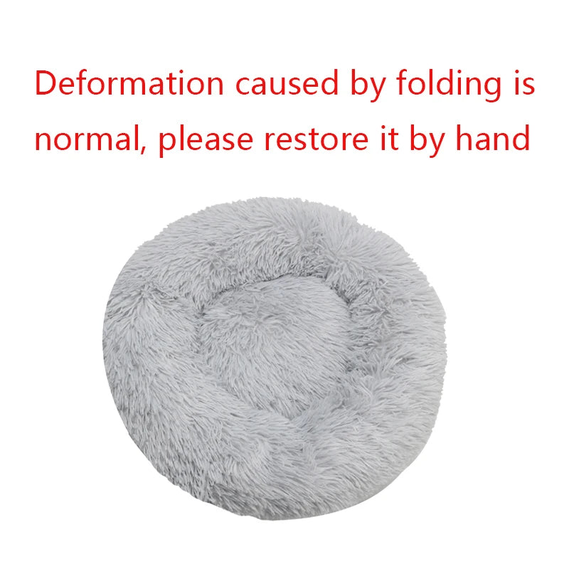 Plush Cozy Pet Bed