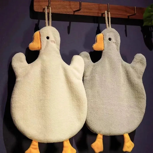 Cartoon Goose Hand Towel