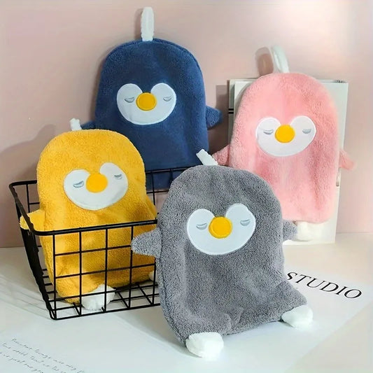 Cute Penguin Hand Towel