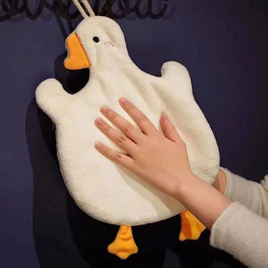Cartoon Goose Hand Towel