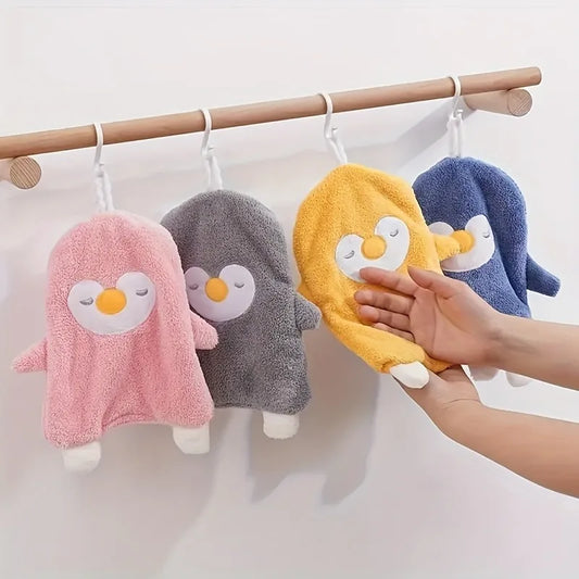 Cute Penguin Hand Towel