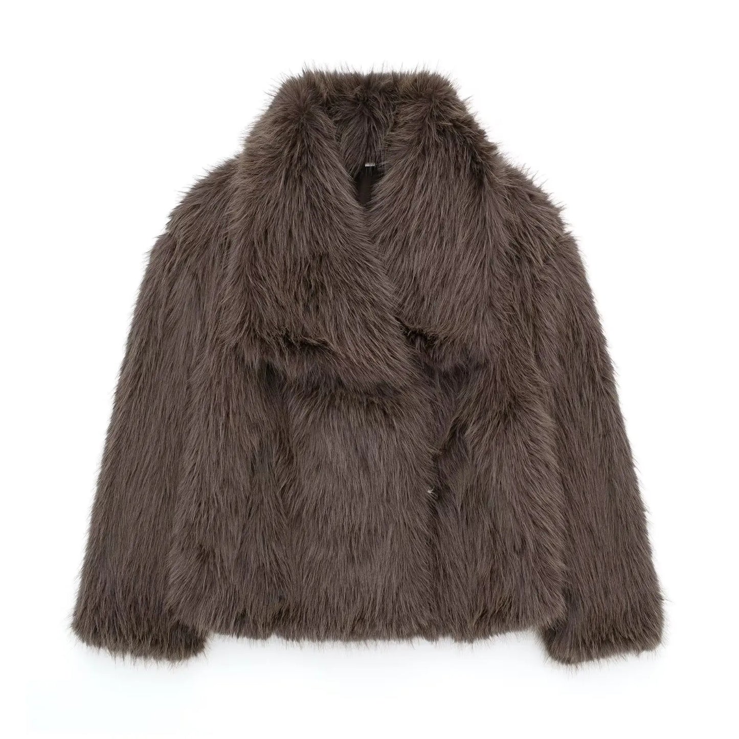 Chic Faux Fur Jacket