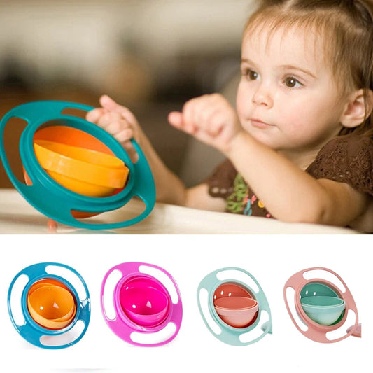 360° Spill-Proof Gyro Bowl