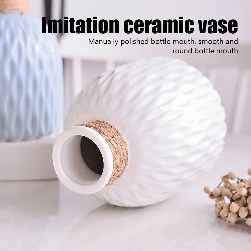 Scandinavian Ripple Flower Vase