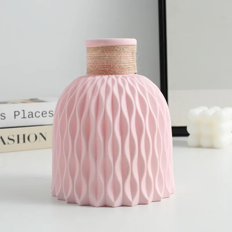 Scandinavian Ripple Flower Vase