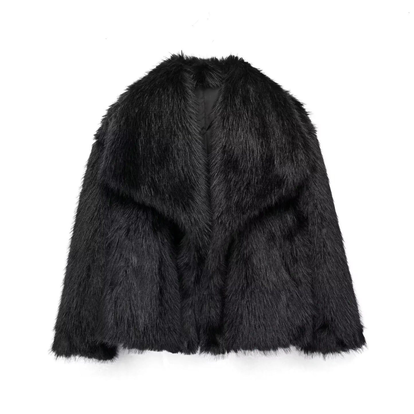 Chic Faux Fur Jacket