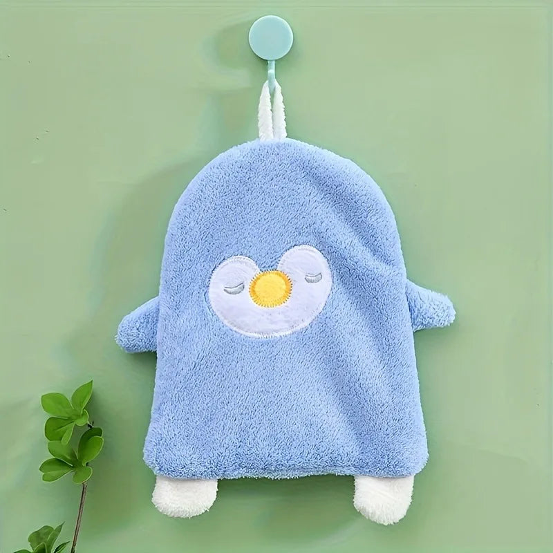 Cute Penguin Hand Towel