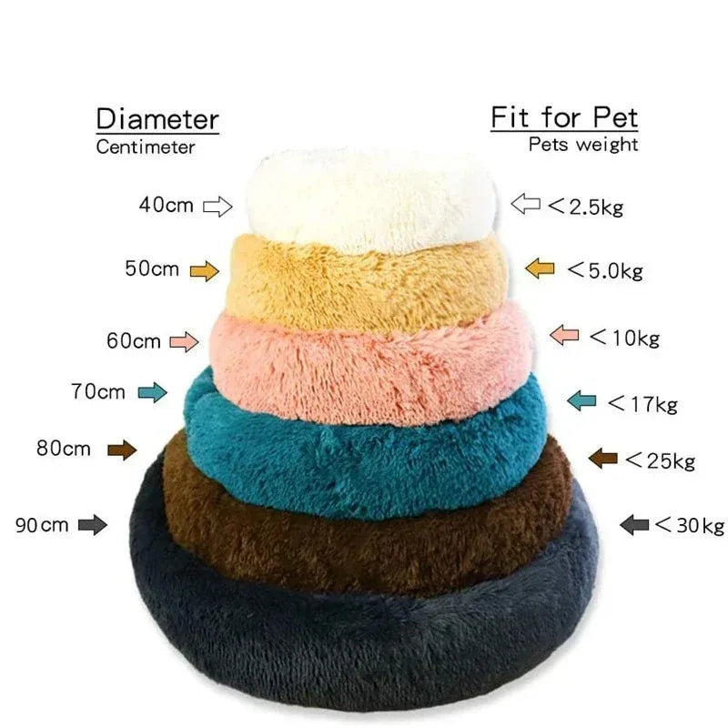 Plush Cozy Pet Bed